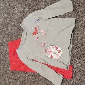 Valentines toddler outfit